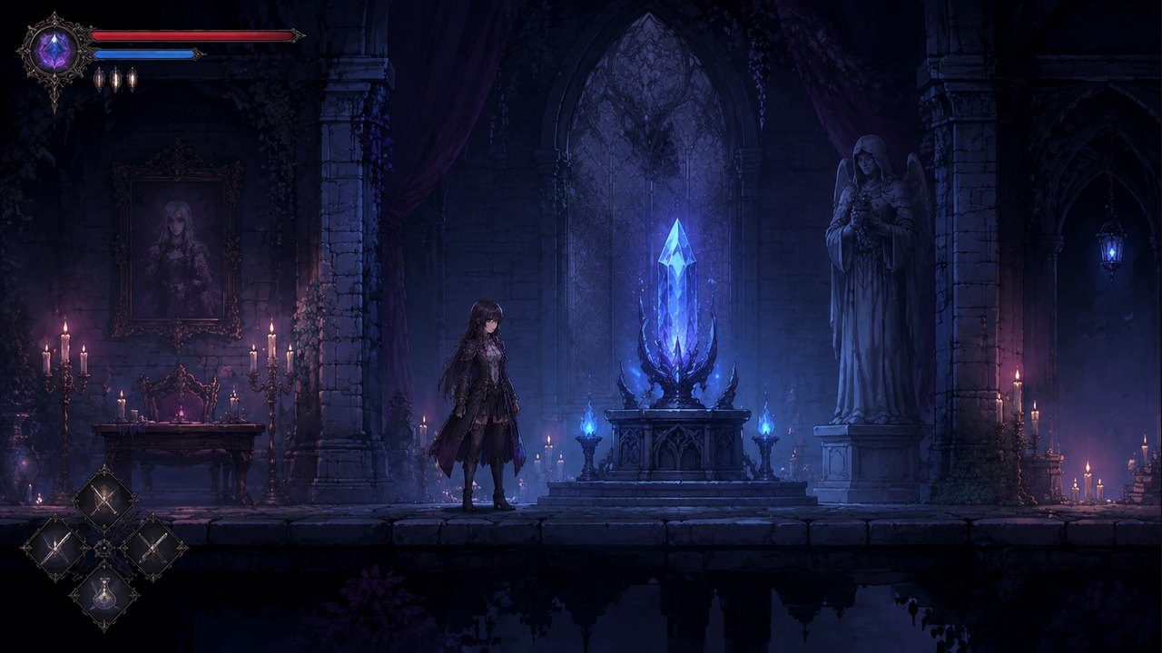哥特少女勇闯恶魔城2 恶魔城式探索 预览图 2
